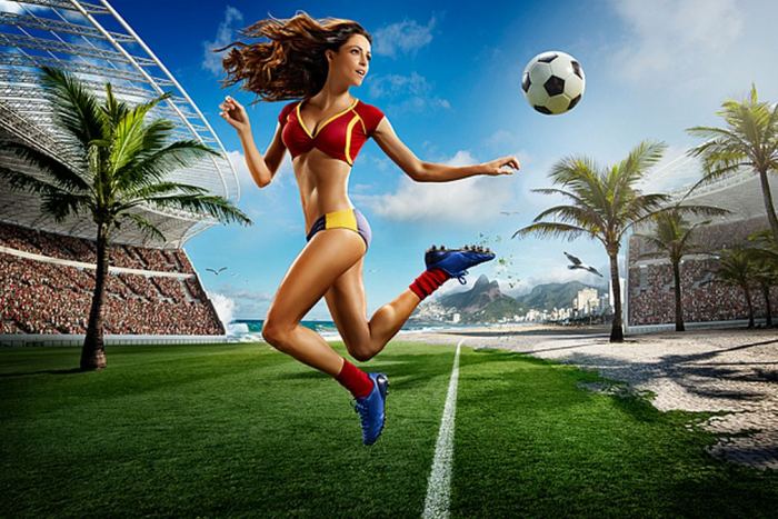 2014-World-Cup-Calendar-by-Tim-Tadder-brazilian girl-soccer